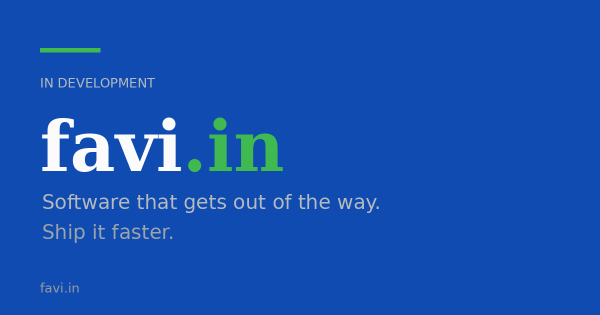 Link preview image for favi.in